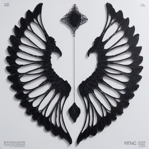 Moonlit Wings of Fate Tattoo idea
