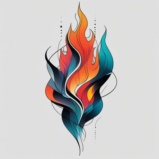 Whispers of the Fire’s Eternal Vow Tattoo