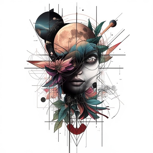 Moonlit Dreamer Tattoo idea