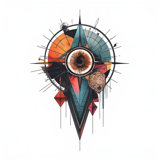 Moonlit Shards of Fate Tattoo idea