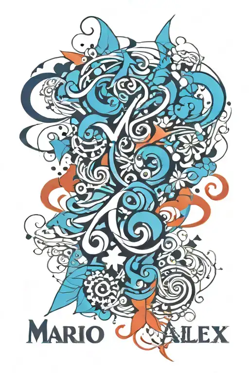 Name Written Mario & Alex