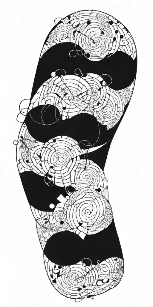 Chaos And Order Create The Shape