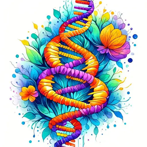 Dna Tree Intertwined