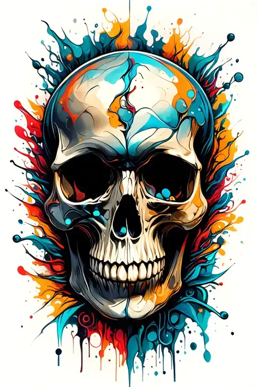 Skull Time Running Out