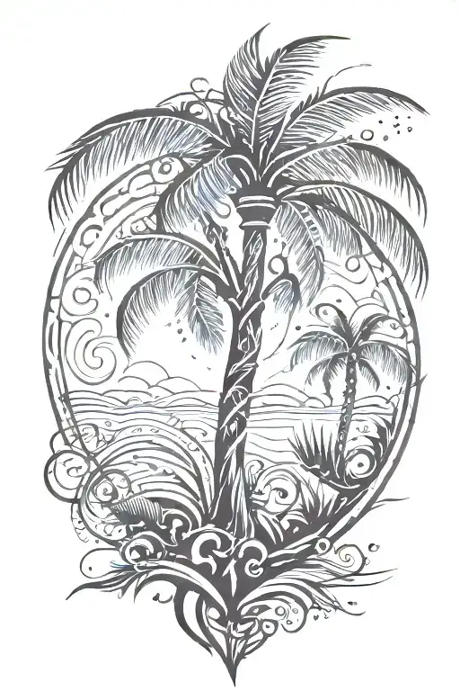 Palm Tree Of Life