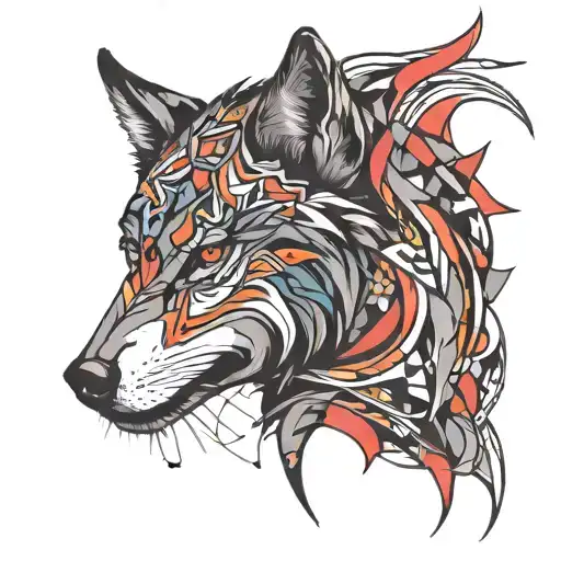 She-wolf And Warrior