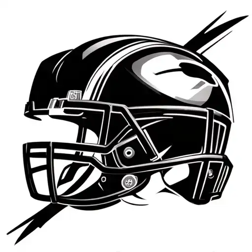 Sports Icons Football Helmet