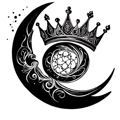 Crown And Moon
