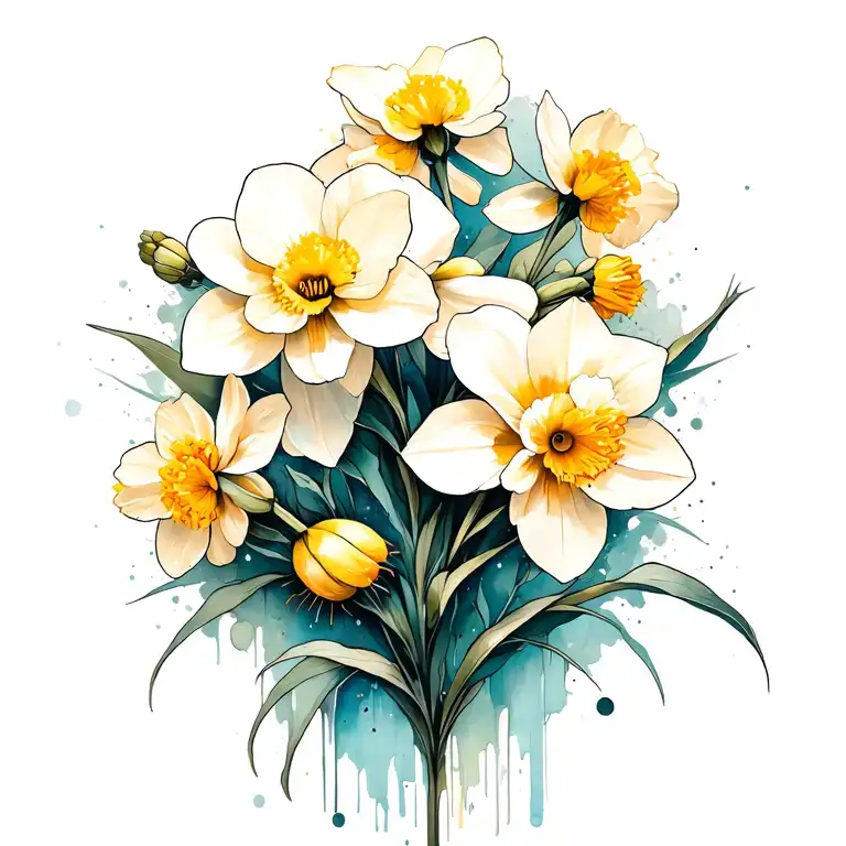 Carnation Daffodil Cosmos