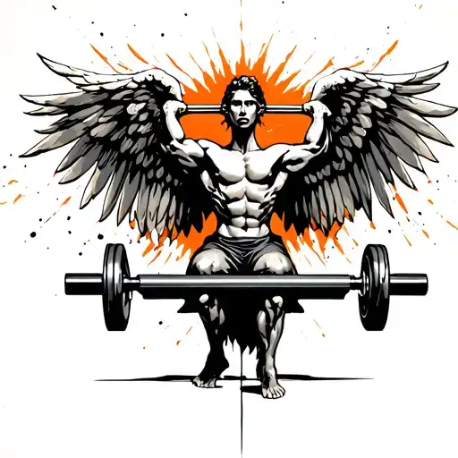 Angel Bench Pressing