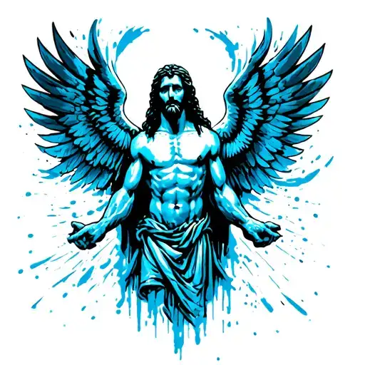 Buff Jesus With Wings