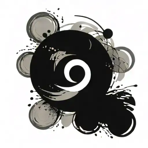 One Simple Enso Circle Paint Brush