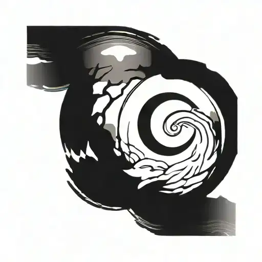 One Simple Enso Zen Circle