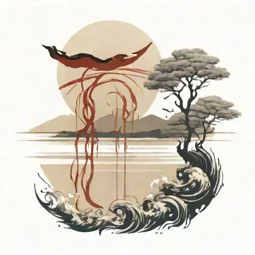 Enso Wave Circle Surround