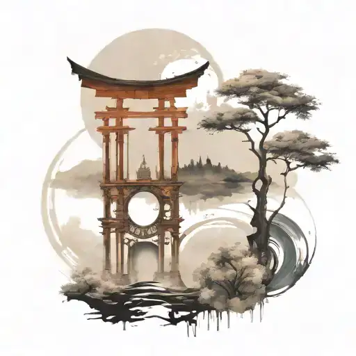 Enso Paint Circle Surround Kind