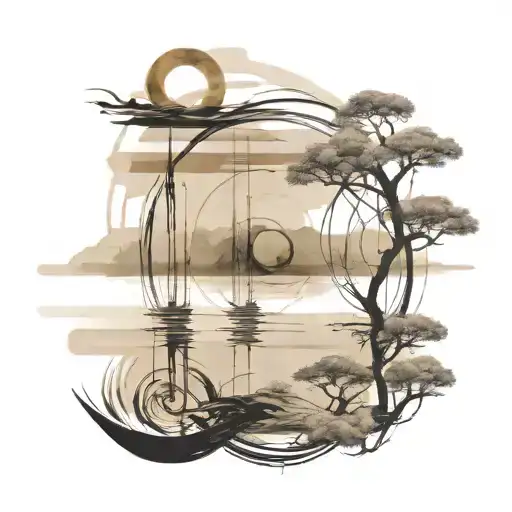 Enso Paint Circle Surround Kind