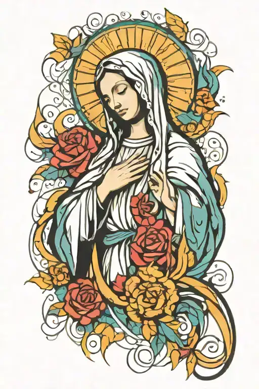 Virgin Mary My Brothers Passing Away