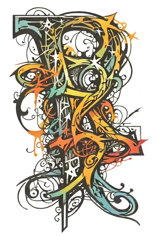 Grafiti S Letter