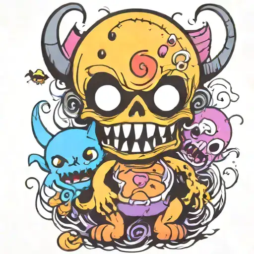 Kawaii Halloween Monster War