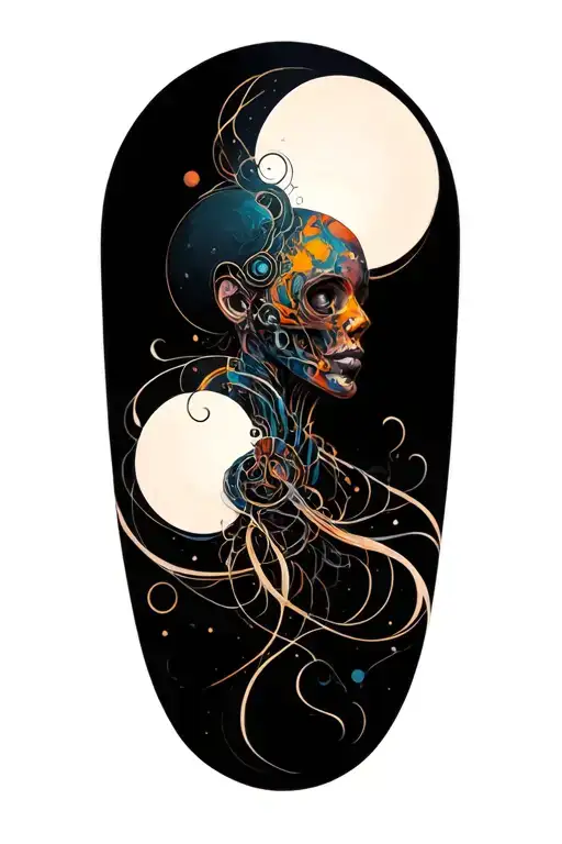 Automation Machine Surrounded By Intricate