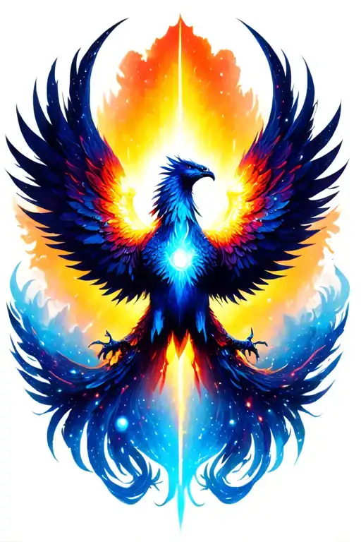 A Cosmic Phoenix Emerging From Space