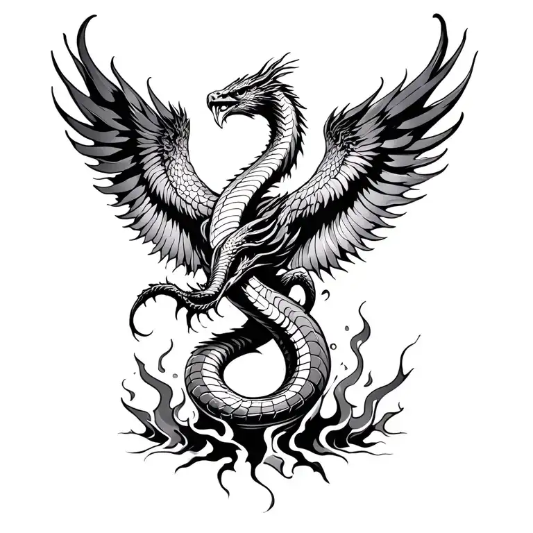 Cobra Phoenix Rising From The Ashes