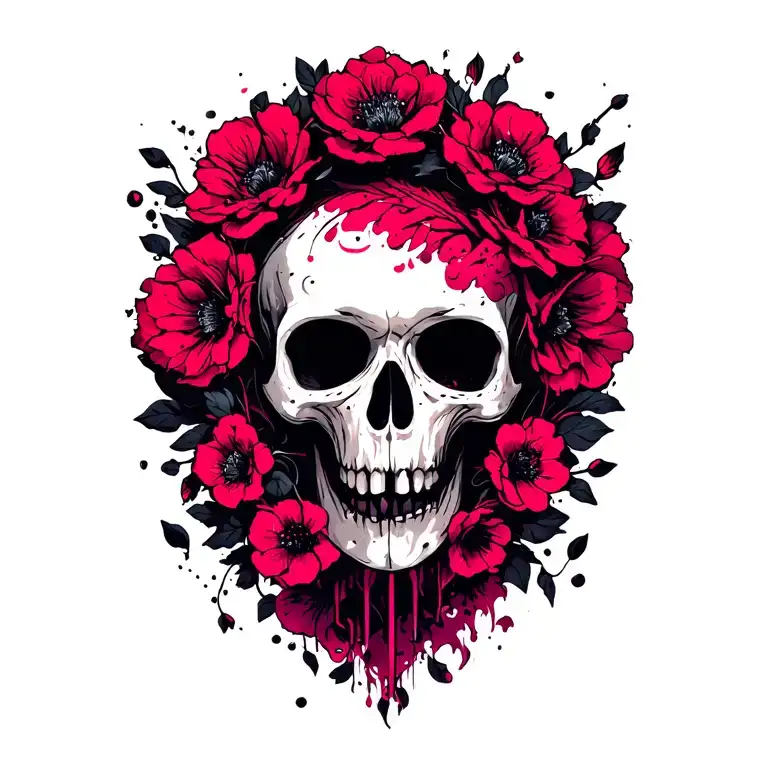Poison Logo Floral