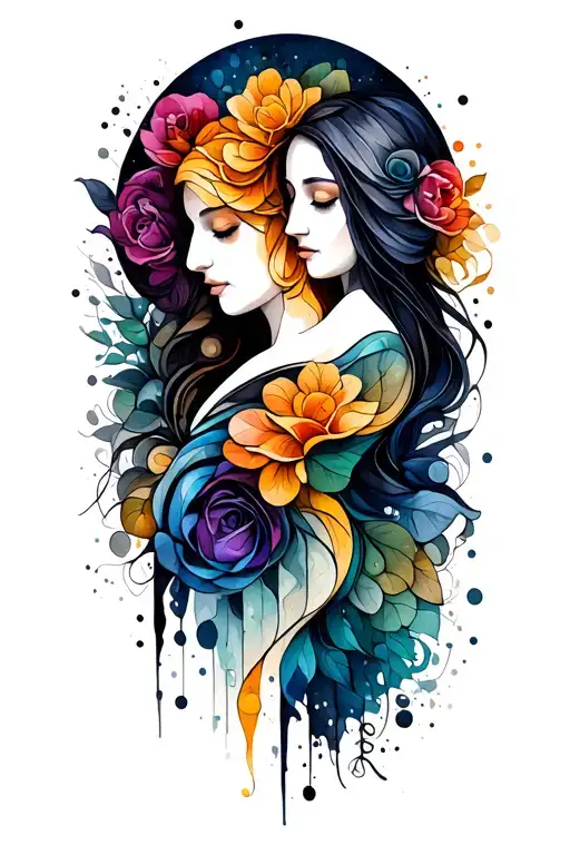 Collaberation Tattoo Of The Names Paul And Bernadette