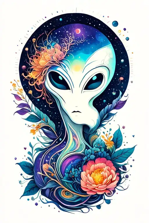 Soul Brilliance Alien In The Cosmos