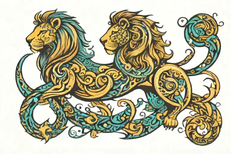 Lion Horseshoe Aquarius The Universe Of Space