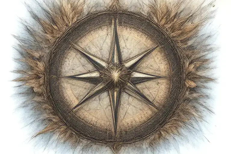 Compass Feather Cologne Italy Maria Mika Marriage Infinity