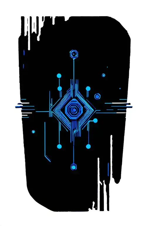 Circuit In Nature Scene