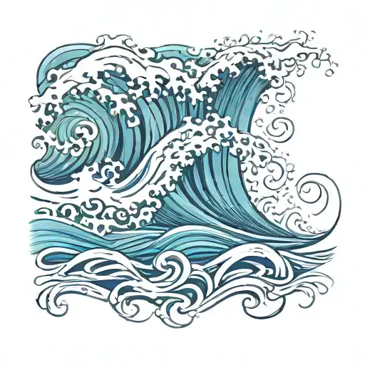 Waves Crashing In The Background