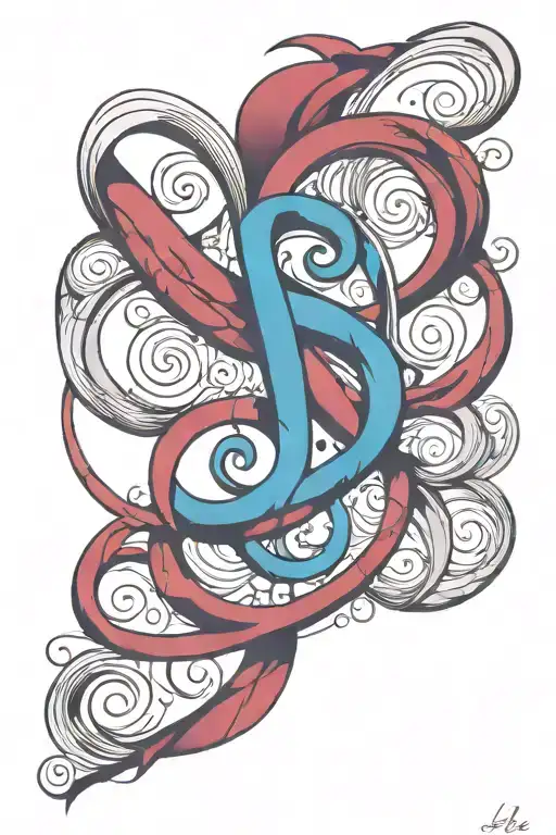 The Word 'Lee' Inside An Infinite Symbol