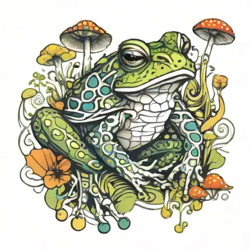 Frog Mushroom