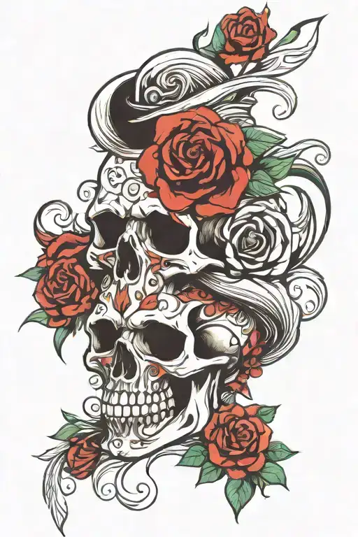 Western Skull Flowers