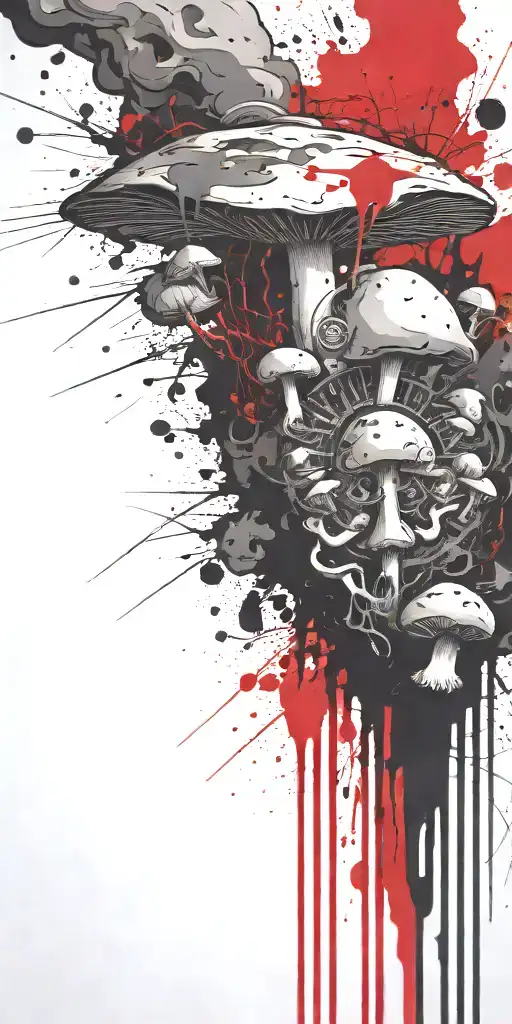 Sophisticated Mushroom Explosives Ticking Time Bomb