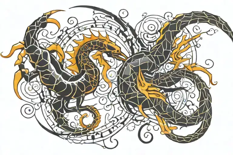 Capricorn & Scorpion