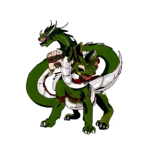 Shenlong And Haku Dragon