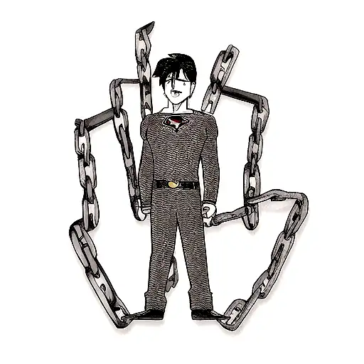 Superman Symbol And Chain