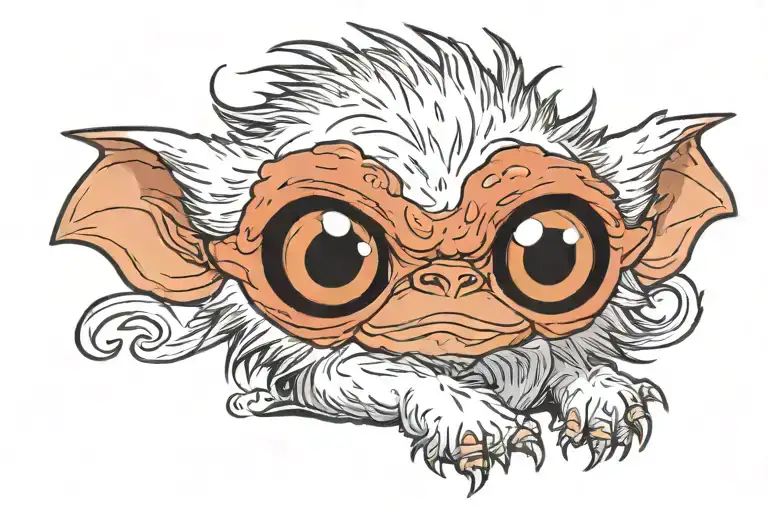 Cute Baby Gremlin Fuzzy