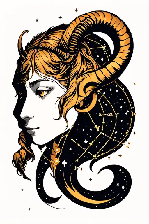 Cancer And Capricorn Constellation Formed