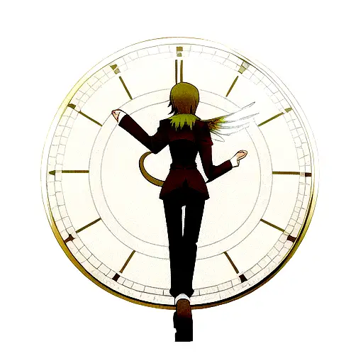 Phoenix Rinses From Behind Clock