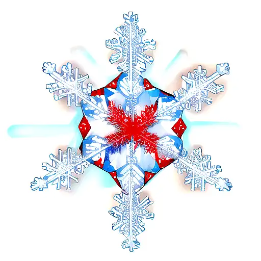 Snowflake With Dna Coming Out