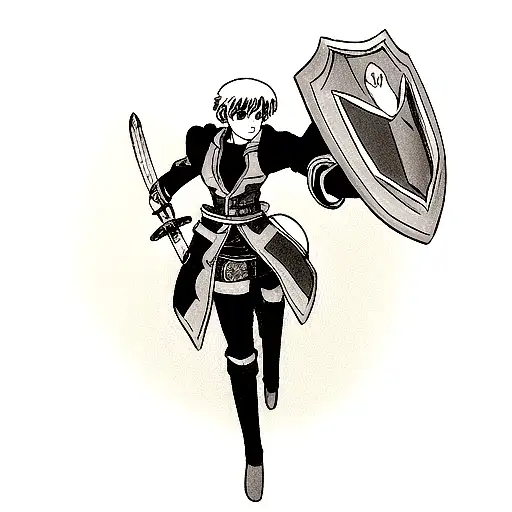 Shield And Sword Blooded