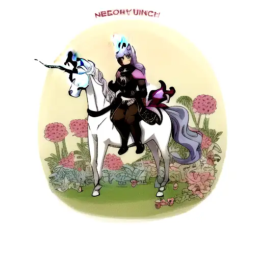 A Chess Knight With A Unicorn Horn