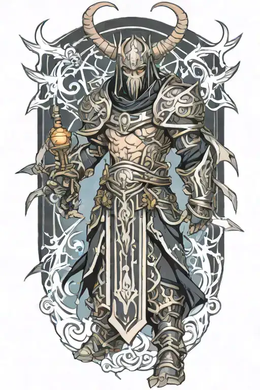 Demon Priest Wearing Armor
