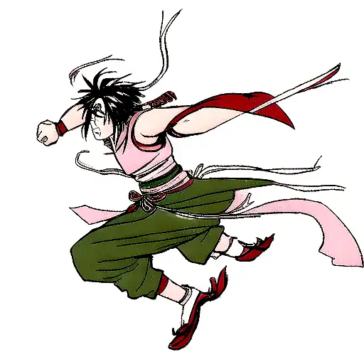 Phoenix To Samurai Warrior Transition