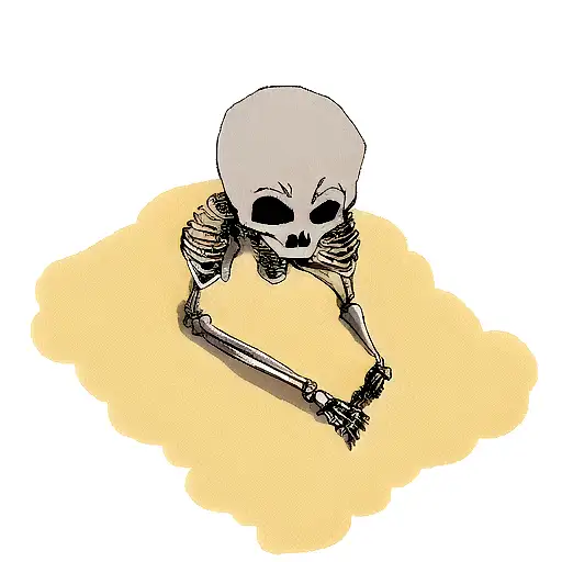 Anime Girl Skeleton