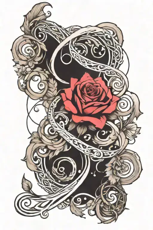 Infinite Rose In The Middle